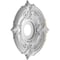 Ekena Millwork Attica PVC Medallion (Canopies up to 5 5/8"), 16"OD x 3 1/2"ID x 1"P, UltraCover Satin Smokey Beige CMP16ATGBE - alternate 3